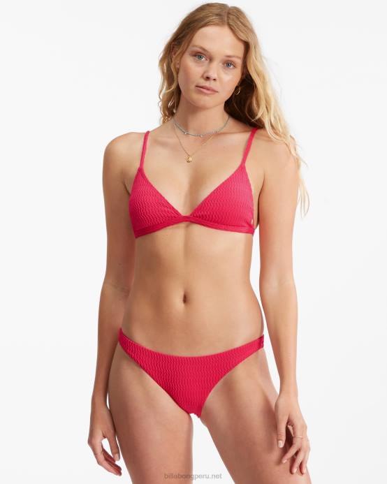 mujer fuego Billabong persiguiendo mareas braguitas de bikini tropicales 04LD1565