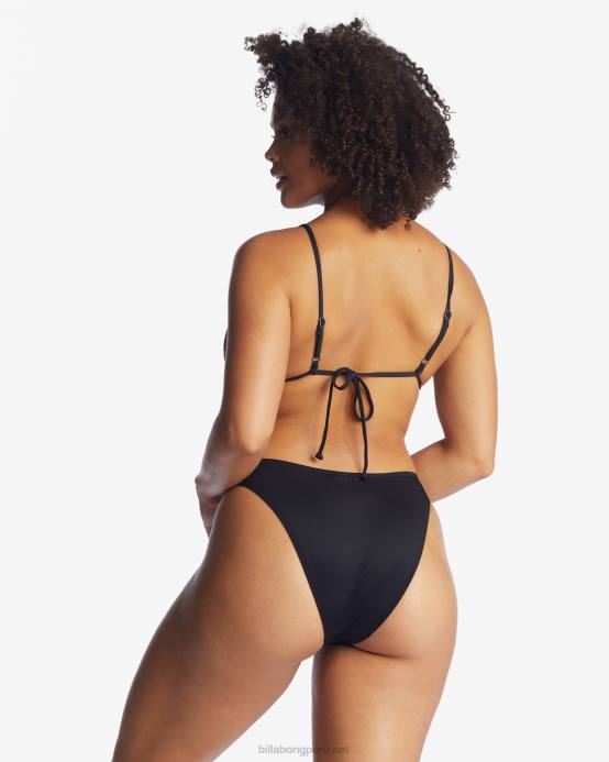 mujer guijarro negro Billabong braguitas de bikini diminutas havana sol searcher 04LD1318