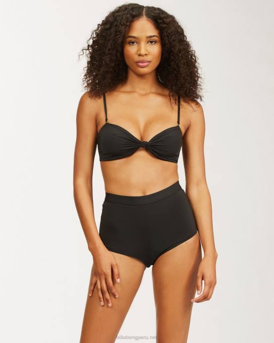 mujer guijarro negro Billabong braguitas de bikini sol searcher avalon 04LD1722