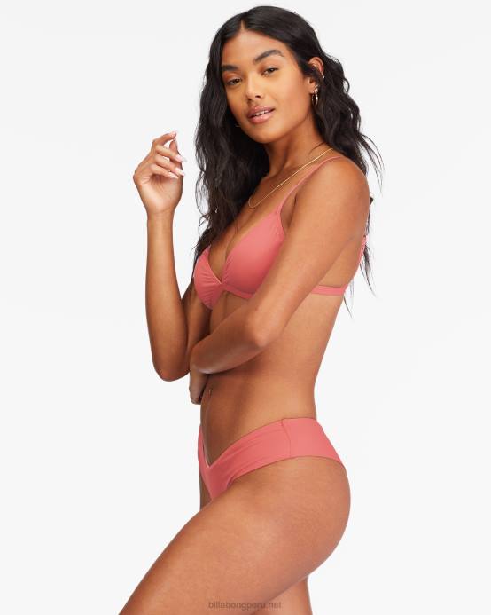 mujer la vida es un durazno Billabong sol searcher braguitas de bikini fiji 04LD1548