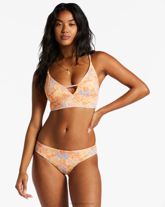 mujer melón claro Billabong Braguitas de bikini reversibles lowrider de fine by me 04LD1394