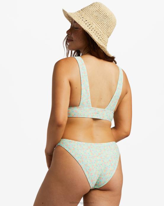 mujer menta verde Billabong i sea you tanlines tropic bikini bottoms 04LD1200
