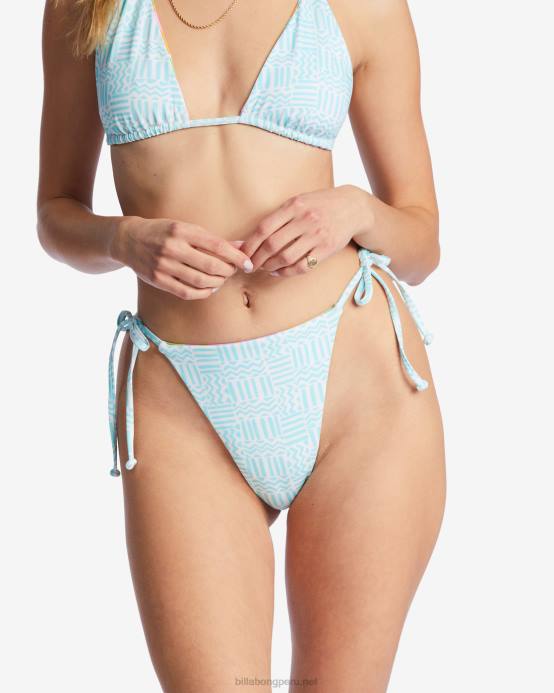 mujer multi Billabong Dreamland rev havana braguitas de bikini reversibles con lazo lateral 04LD1422