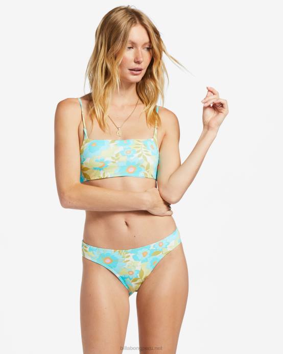 mujer multi Billabong braguitas de bikini lowrider de cielo de verano medianas 04LD1160