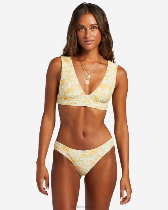 mujer multi Billabong braguitas de bikini medianas tanlines adoradoras del sol 04LD1154