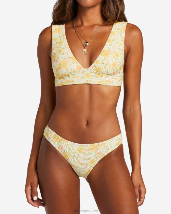 mujer multi Billabong braguitas de bikini medianas tanlines adoradoras del sol 04LD1154