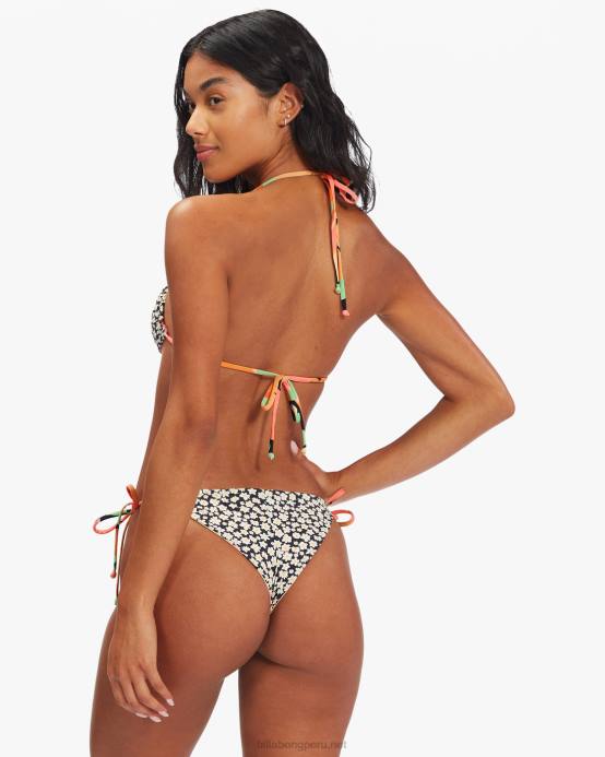 mujer multi Billabong braguitas de bikini reversibles con lazo en los lados de Pretty Daze 04LD1547