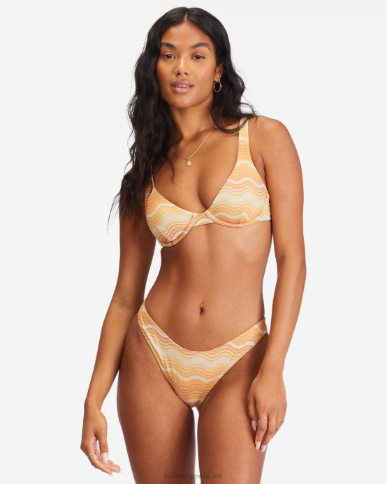 mujer multi Billabong braguitas de bikini wave hola caminata 04LD1529
