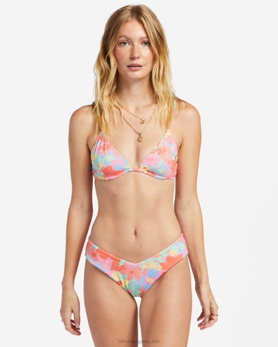 mujer multi Billabong costa es claro fiji braguitas de bikini diminutas 04LD1205