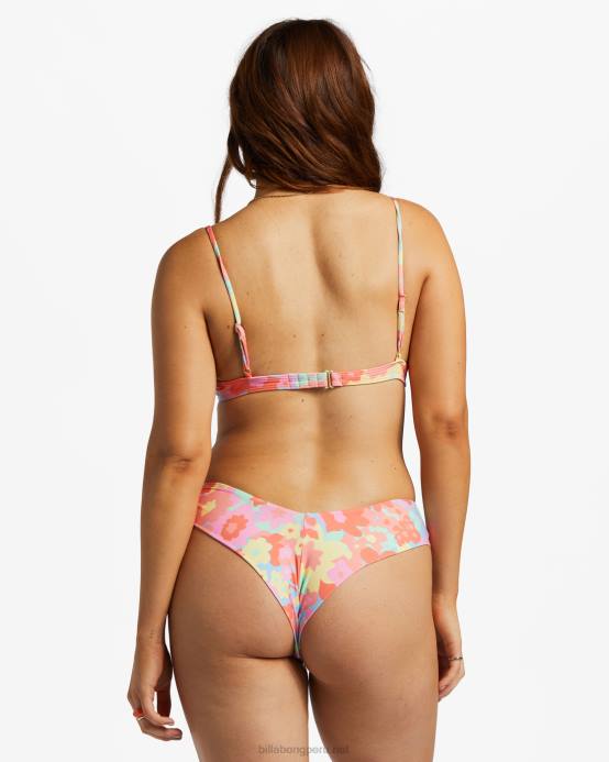 mujer multi Billabong costa es claro fiji braguitas de bikini diminutas 04LD1205
