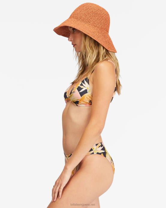 mujer noche de la selva Billabong braguitas de bikini lowrider tribu ola 04LD1527