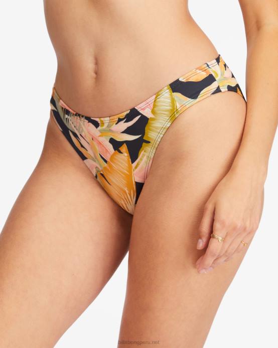 mujer noche de la selva Billabong braguitas de bikini lowrider tribu ola 04LD1527