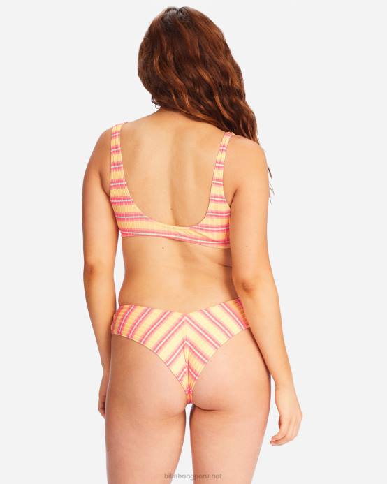 mujer piña Billabong sunchaser fiji braguitas de bikini atrevidas 04LD1595