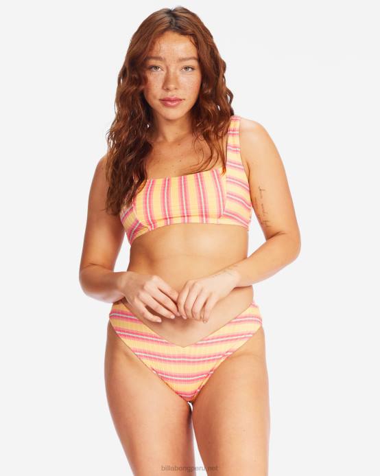 mujer piña Billabong sunchaser fiji braguitas de bikini atrevidas 04LD1595