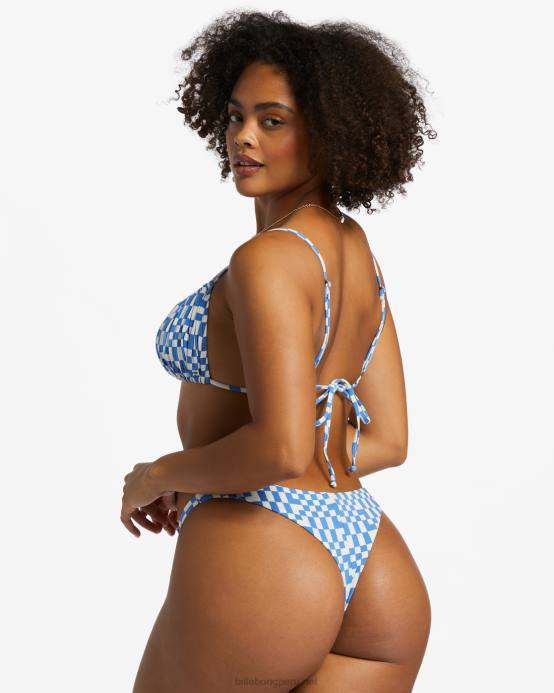 mujer playa Billabong fuera de los fondos de bikini diminutos maya azul 04LD1168