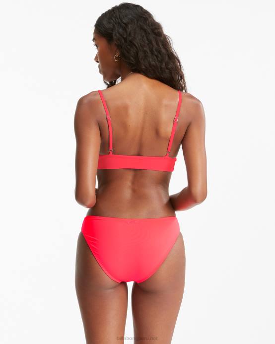 mujer sueño de coral Billabong sol searcher braguitas de bikini lowrider 04LD1615