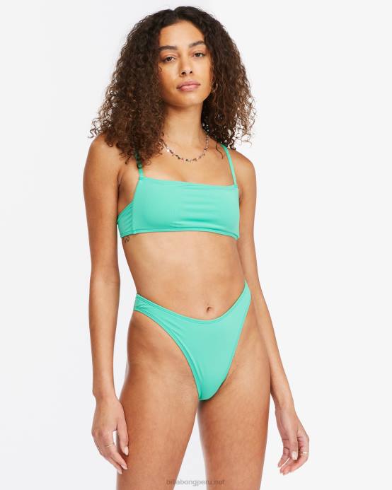 mujer verde tropical Billabong braguitas de bikini diminutas havana sol searcher 04LD1629
