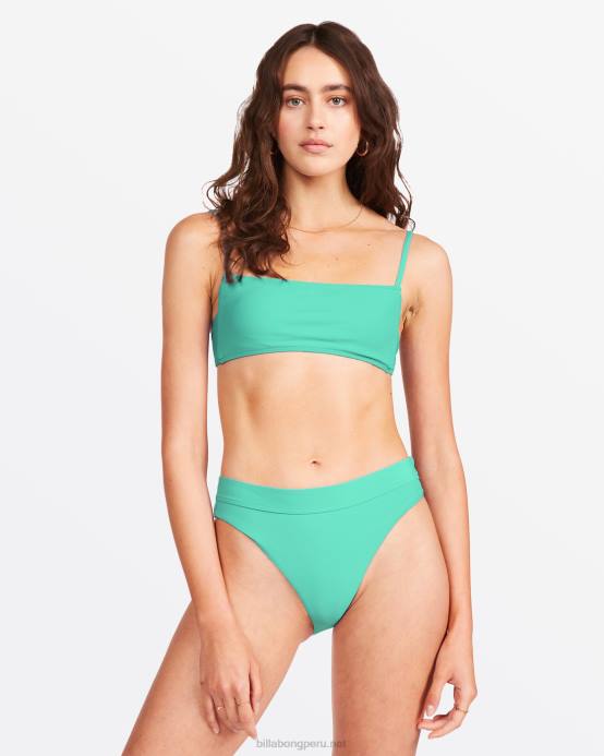 mujer verde tropical Billabong braguitas de bikini sol searcher maui rider 04LD1628