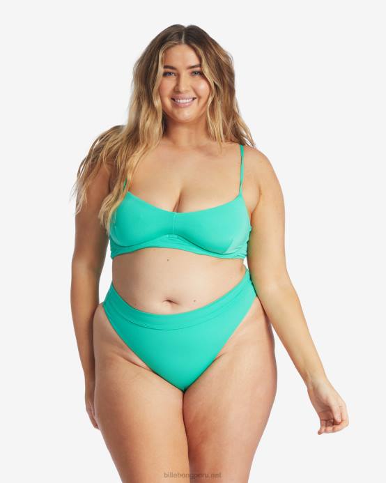 mujer verde tropical Billabong braguitas de bikini sol searcher maui rider 04LD1628