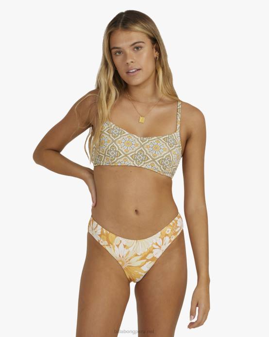mujer óxido Billabong braguitas de bikini dalilah bondi 04LD1511