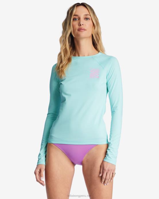 mujer agua pura Billabong sol searcher manga larga upf 50 rashguard 04LD1698
