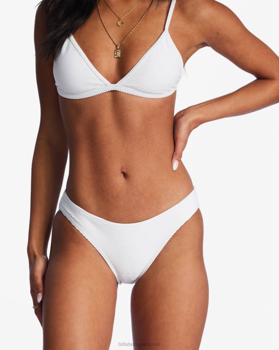 mujer blanco Billabong top de bikini triángulo tanlines ceci 04LD1493