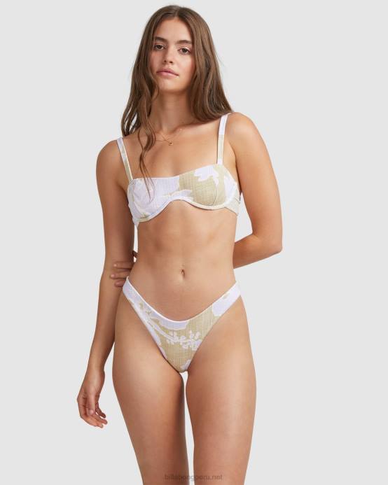 mujer cáñamo Billabong top de bikini con aros Olivia de haveli bay 04LD1601