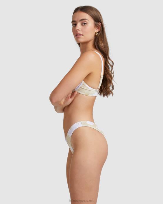 mujer cáñamo Billabong top de bikini con aros Olivia de haveli bay 04LD1601
