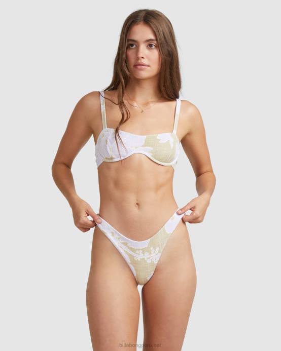mujer cáñamo Billabong top de bikini con aros Olivia de haveli bay 04LD1601