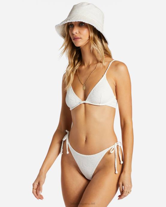 mujer cristal de sal Billabong top de bikini con aros sun trip tiki reese 04LD1387