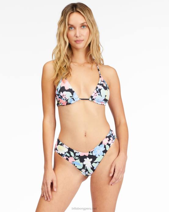 mujer multi Billabong braguita de bikini de triángulo multicolor reversible de feelin tropical 04LD1727