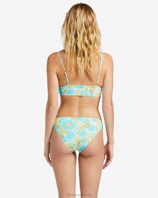 mujer multi Billabong parte de arriba de bikini corta Summer Sky Zoe 04LD1316