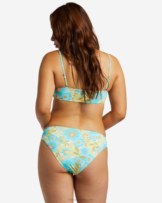 mujer multi Billabong parte de arriba de bikini corta Summer Sky Zoe 04LD1316