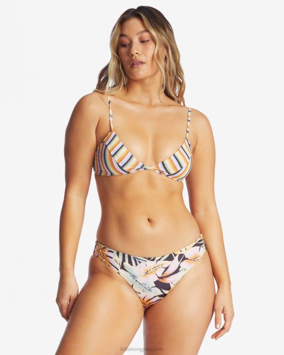 mujer multi Billabong postales de paraíso bikini triángulo fijo charlie 04LD1662
