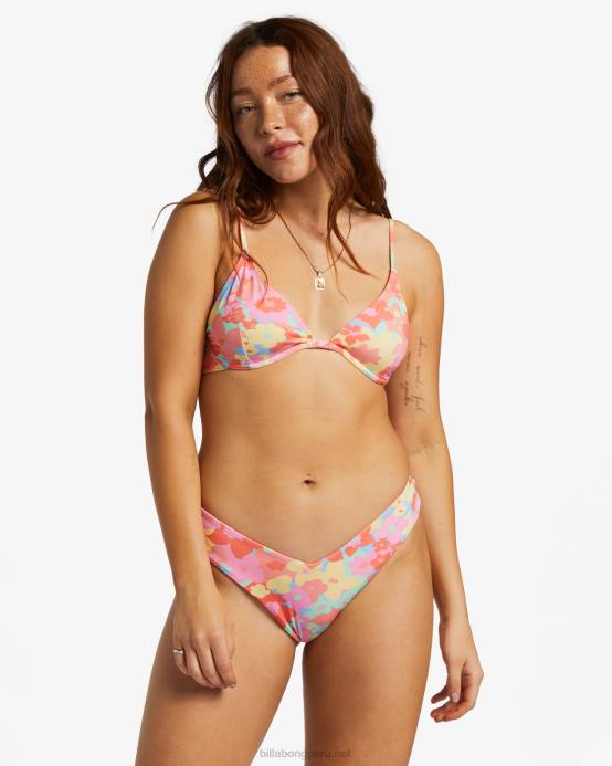 mujer multi Billabong top de bikini con aros Reese de Coast is Clear 04LD1201
