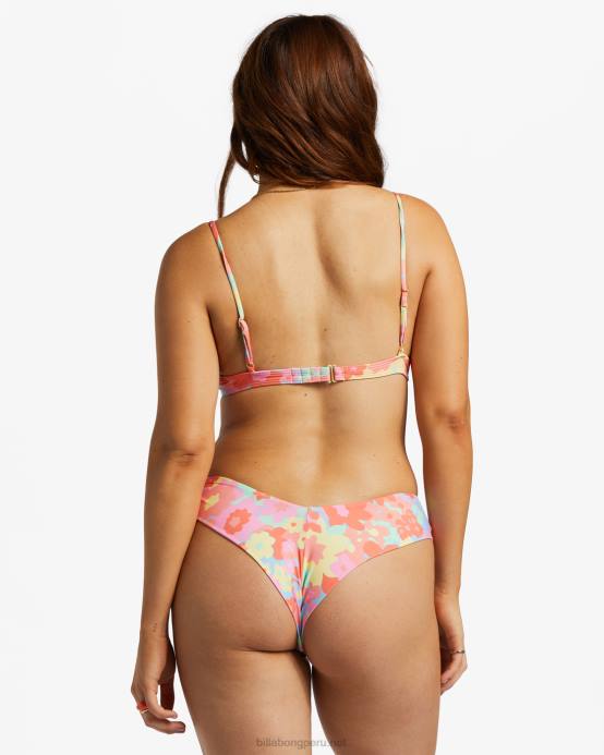 mujer multi Billabong top de bikini con aros Reese de Coast is Clear 04LD1201