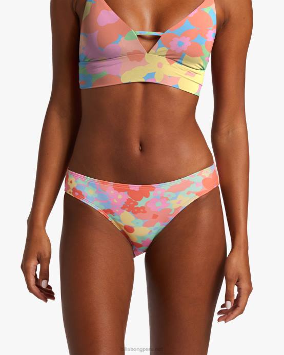 mujer multi Billabong top de bikini de tirantes con escote en V Coast is Clear 04LD1204