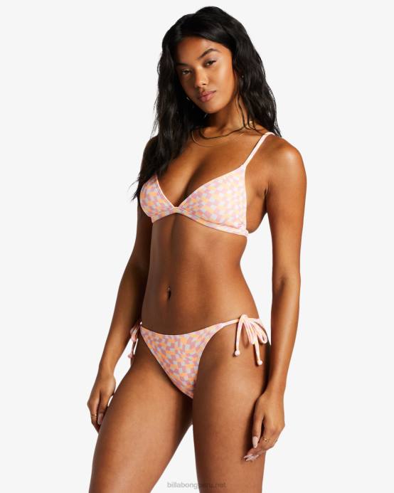 mujer multi Billabong top de bikini triangular ceci de island song 04LD1386