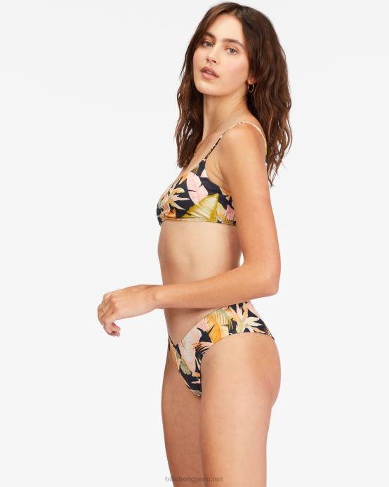 mujer noche de la selva Billabong top de bikini corto Wave Tribe 04LD1526