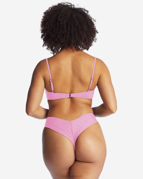 mujer paraíso rosa Billabong sol searcher top de bikini con aros kenzley 04LD1623