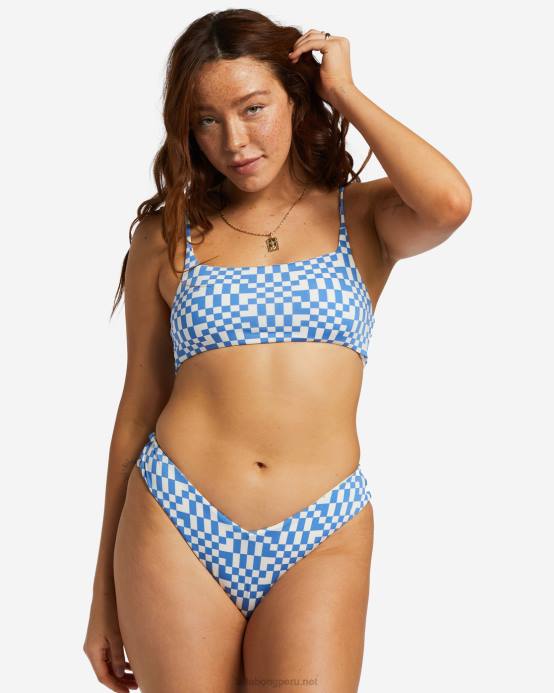 mujer playa Billabong parte de arriba de bikini recortada de out of the blue zoe 04LD1169