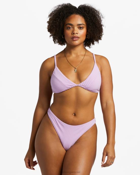 mujer tulipán Billabong parte de arriba de bikini de triángulo fijo con lazada 04LD1185