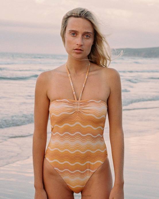 mujer multi Billabong bañador de una pieza wave hello 04LD1531