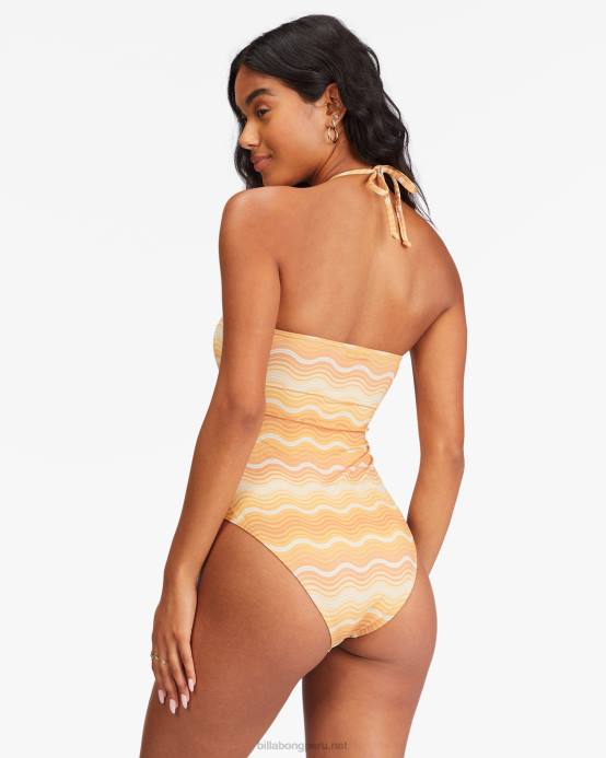 mujer multi Billabong bañador de una pieza wave hello 04LD1531