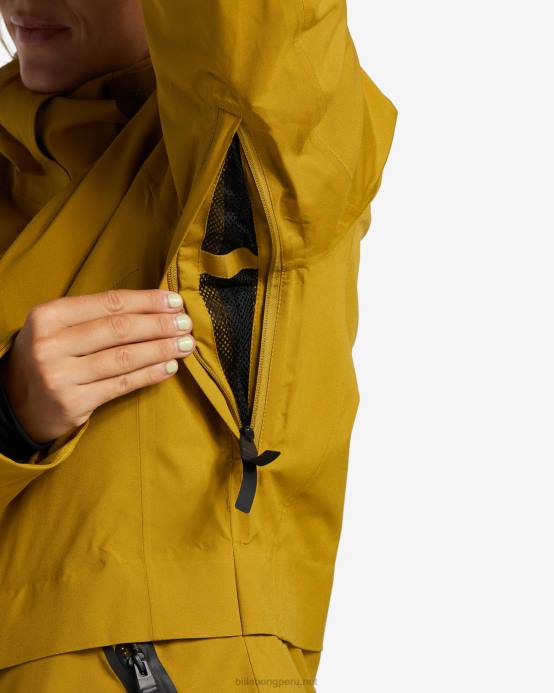 mujer musgo fresco Billabong chamarra de nieve con aislamiento a/div trooper stx 45k 04LD2554