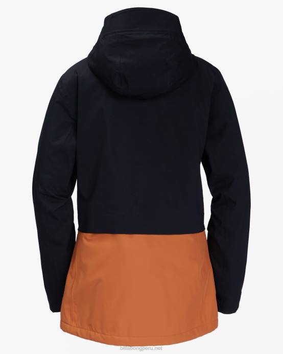 mujer negro Billabong chamarra de nieve con aislamiento a/div trooper stx 45k 04LD2555