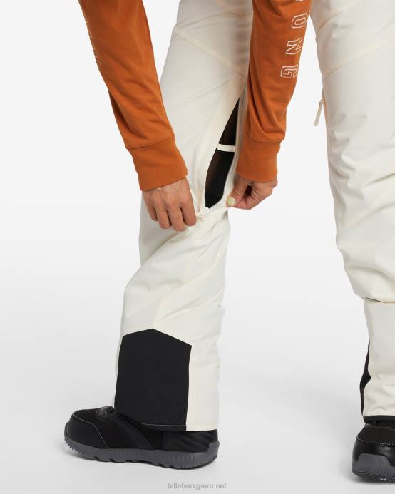 mujer polvo fresco Billabong pantalones de nieve con aislamiento a/div malla 04LD2552
