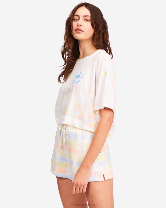 mujer multi Billabong pantalones cortos de la costa de oro 04LD2327