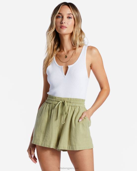 mujer palta Billabong shorts con cintura elástica 04LD2090