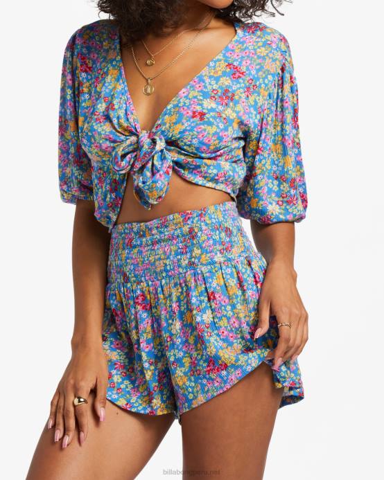 mujer playa Billabong pantalones cortos elásticos divertidos todo el día 04LD1798